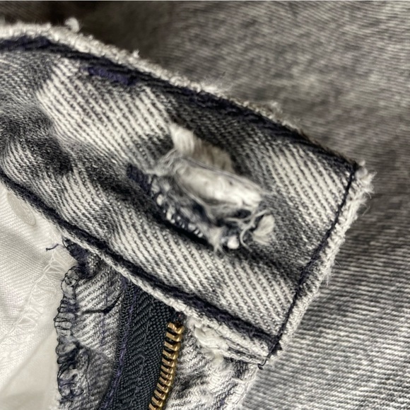 Vintage Levi’s 900 Series Gray Acid Wash Jeans | High Waist Tapered | Rare Sz 5 - Picture 9 of 15
